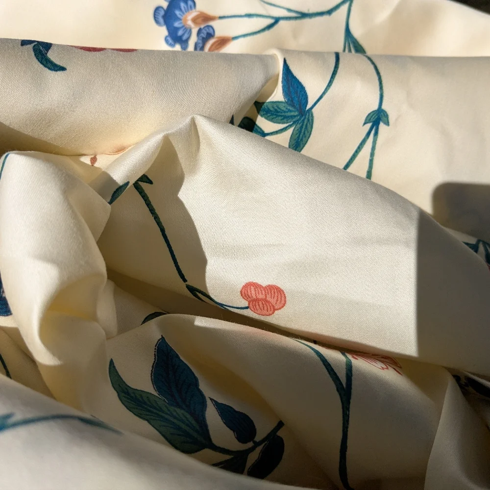 Fabric NWOT Schumacher Screen Print By The Yard Linyou Vine VTG Empress Of China